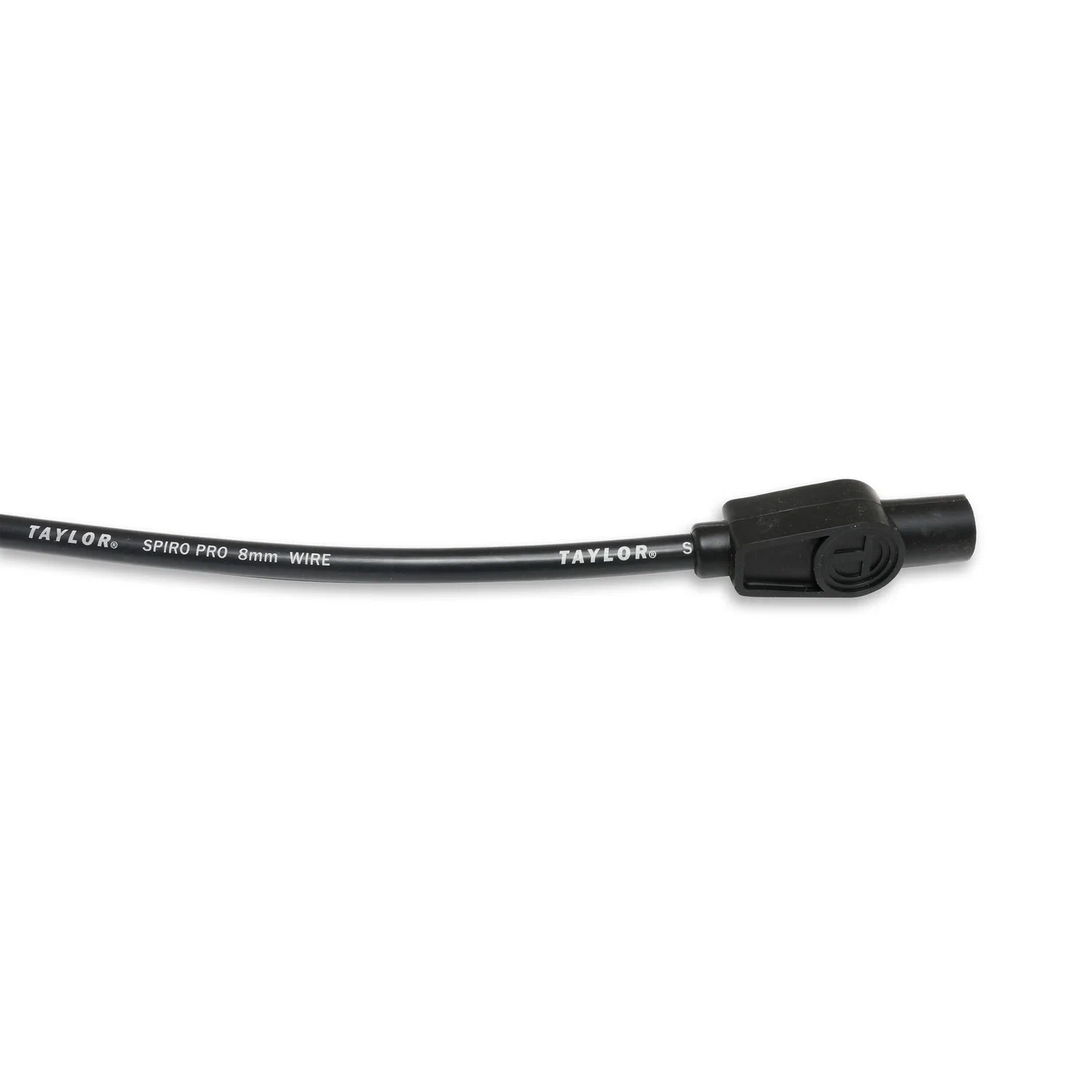 Spark Plug Wire Set Universal 8mm Silicone Spiro Pro 180_ 350 ohm_ft Black 73055